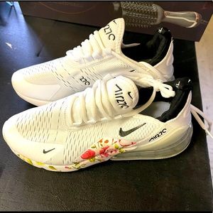 AirMax with floral print. Women’s size 8.
